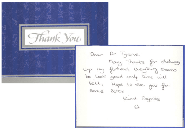 A patient Testimonial